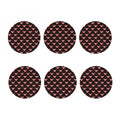 Joker Smile Pattern Print Coaster Set