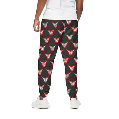 Joker Smile Pattern Print Cotton Pants