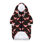 Joker Smile Pattern Print Dog Zip Up Hoodie