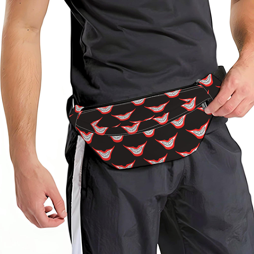 Joker Smile Pattern Print Fanny Pack