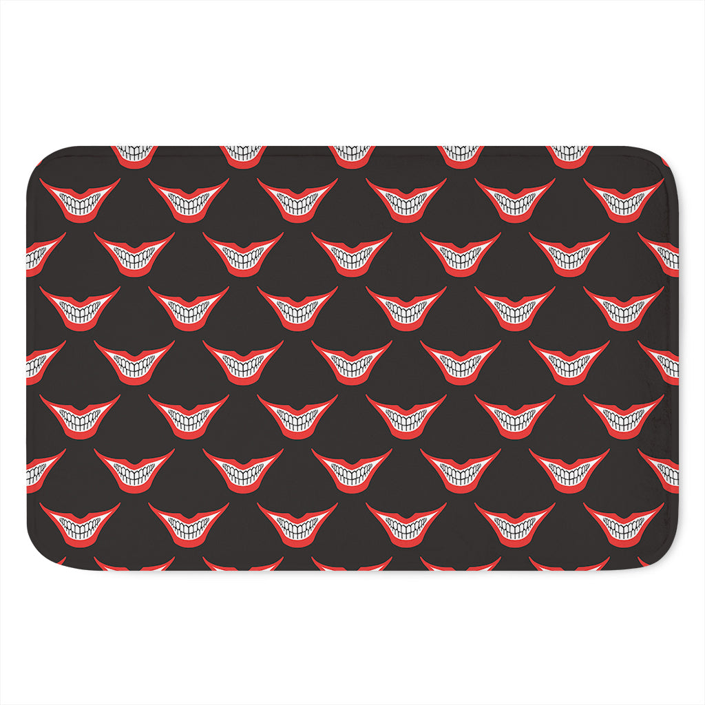 Joker Smile Pattern Print Indoor Door Mat