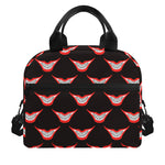 Joker Smile Pattern Print Insulated Lunch Bag