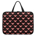 Joker Smile Pattern Print Laptop Sleeve With Handle