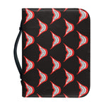 Joker Smile Pattern Print Leather Bible Cover
