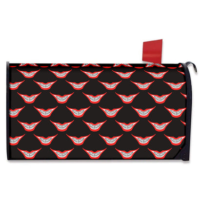 Joker Smile Pattern Print Mailbox Cover