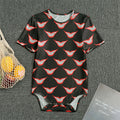 Joker Smile Pattern Print Men's Bodysuit