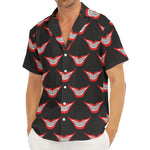 Joker Smile Pattern Print Men's Deep V-Neck Shirt