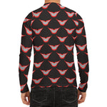 Joker Smile Pattern Print Men's Long Sleeve Rash Guard