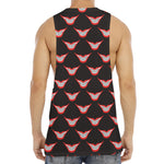 Joker Smile Pattern Print Men's Muscle Tank Top