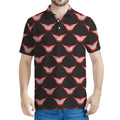 Joker Smile Pattern Print Men's Polo Shirt