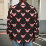 Joker Smile Pattern Print Men's Shirt Jacket