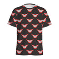 Joker Smile Pattern Print Men's Athletic T-Shirt