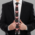 Joker Smile Pattern Print Necktie