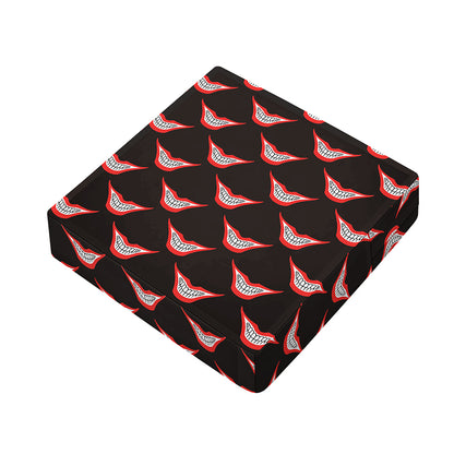 Joker Smile Pattern Print Outdoor Seat Cushion Cover