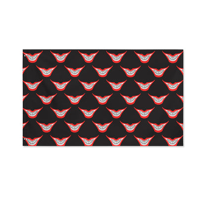 Joker Smile Pattern Print Polyester Flag