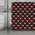 Joker Smile Pattern Print Polyester Shower Curtain