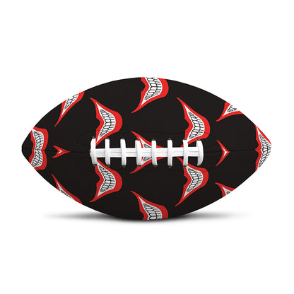 Joker Smile Pattern Print Rugby Ball