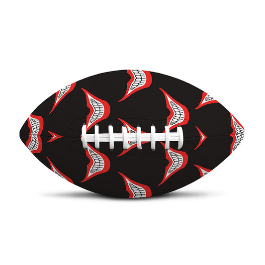 Joker Smile Pattern Print Rugby Ball
