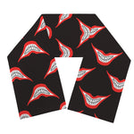 Joker Smile Pattern Print Scarf