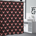 Joker Smile Pattern Print Shower Curtain