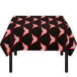 Joker Smile Pattern Print Tablecloth