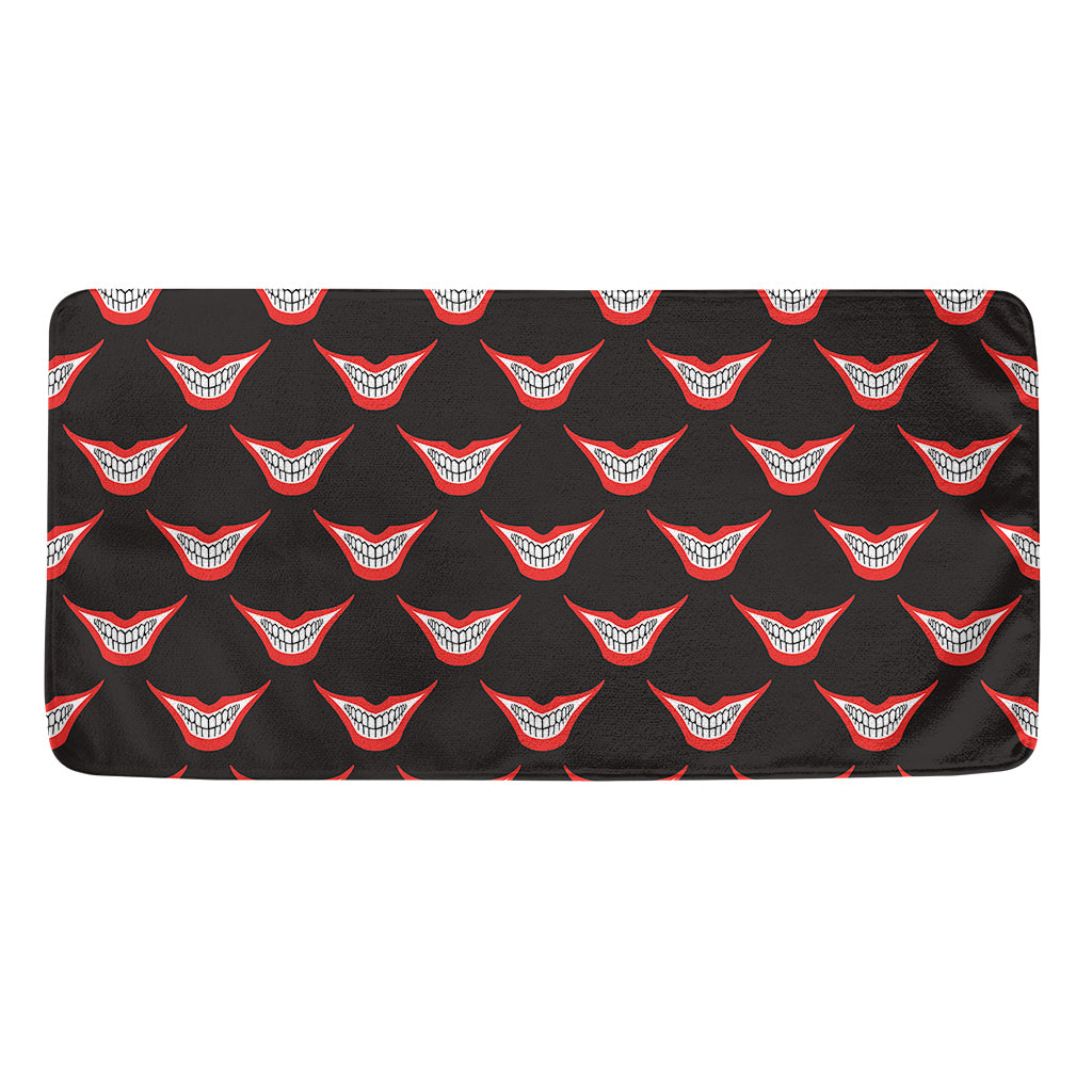 Joker Smile Pattern Print Towel