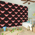 Joker Smile Pattern Print Wall Sticker