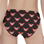Joker Smile Pattern Print Women's Panties