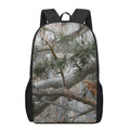 Jungle Hunting Camouflage Print 17 Inch Backpack