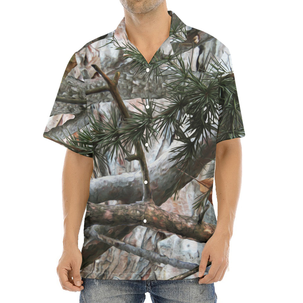 Jungle Hunting Camouflage Print Aloha Shirt