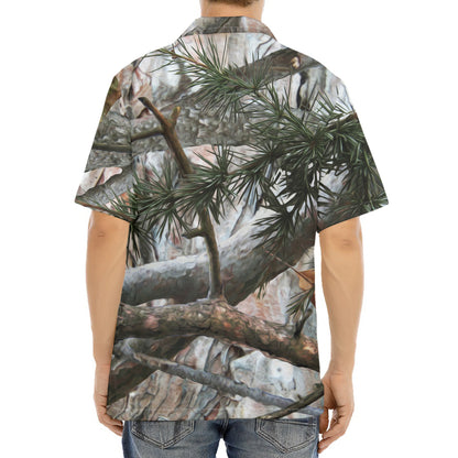 Jungle Hunting Camouflage Print Aloha Shirt
