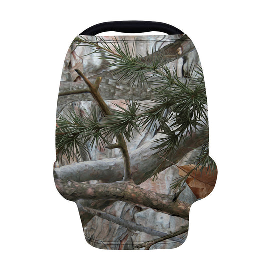Jungle Hunting Camouflage Print Baby Seat Cover