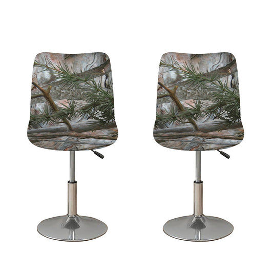 Jungle Hunting Camouflage Print Bar Stool Covers