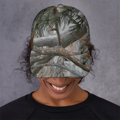 Jungle Hunting Camouflage Print Baseball Cap