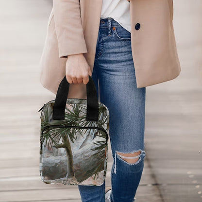 Jungle Hunting Camouflage Print Bible Tote Bag