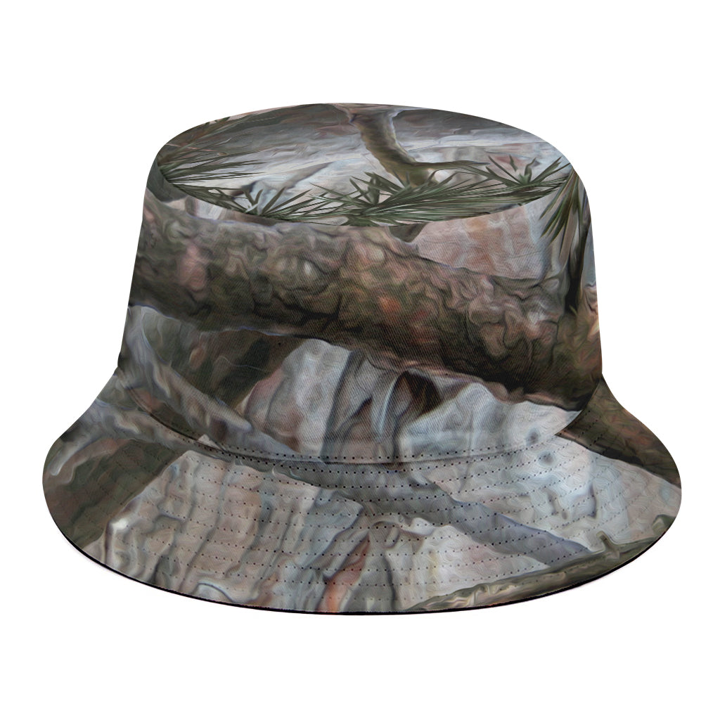 Jungle Hunting Camouflage Print Bucket Hat