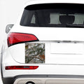 Jungle Hunting Camouflage Print Car Sticker