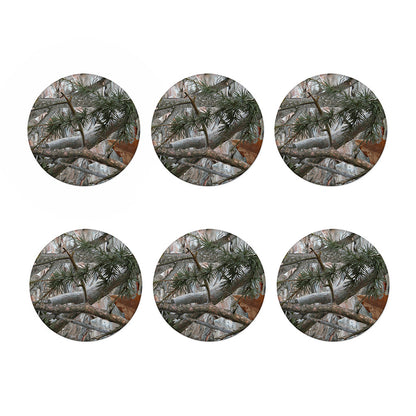 Jungle Hunting Camouflage Print Coaster Set