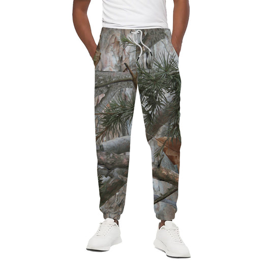 Jungle Hunting Camouflage Print Cotton Pants