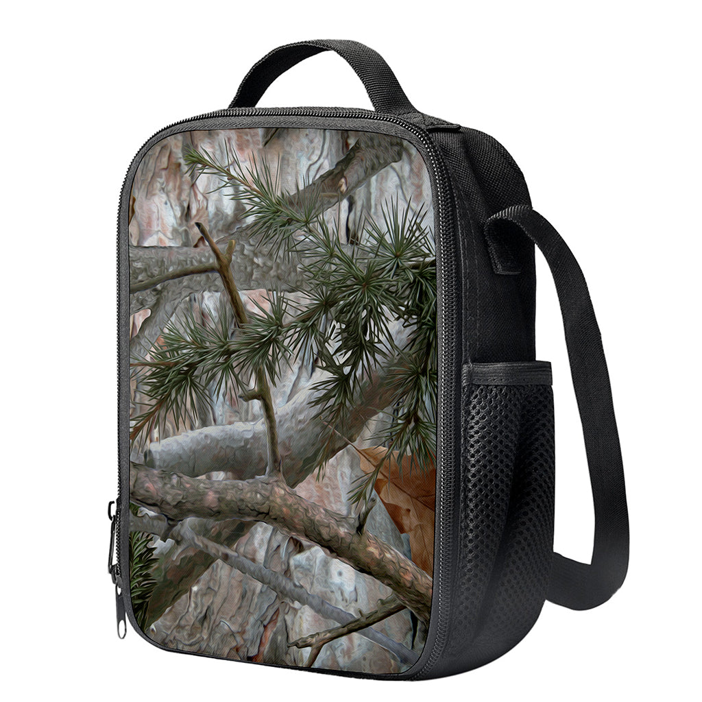 Jungle Hunting Camouflage Print Crossbody Lunch Bag