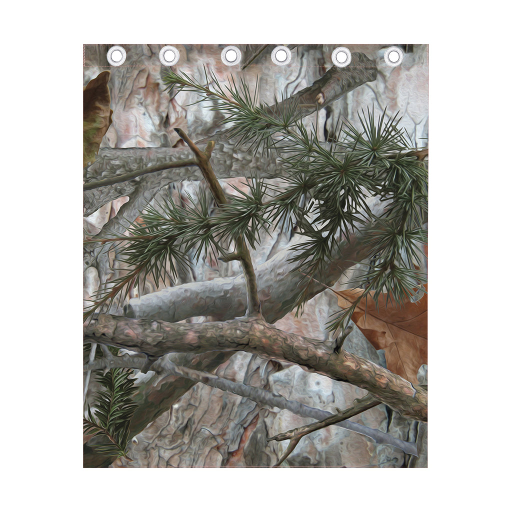 Jungle Hunting Camouflage Print Curtain