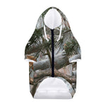Jungle Hunting Camouflage Print Dog Zip Up Hoodie