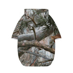 Jungle Hunting Camouflage Print Dog Zip Up Hoodie