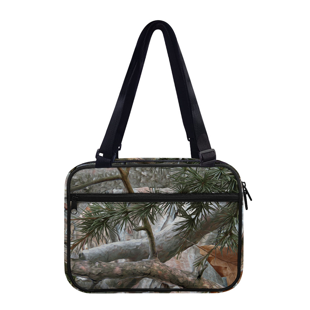Jungle Hunting Camouflage Print Double Strap Bible Bag