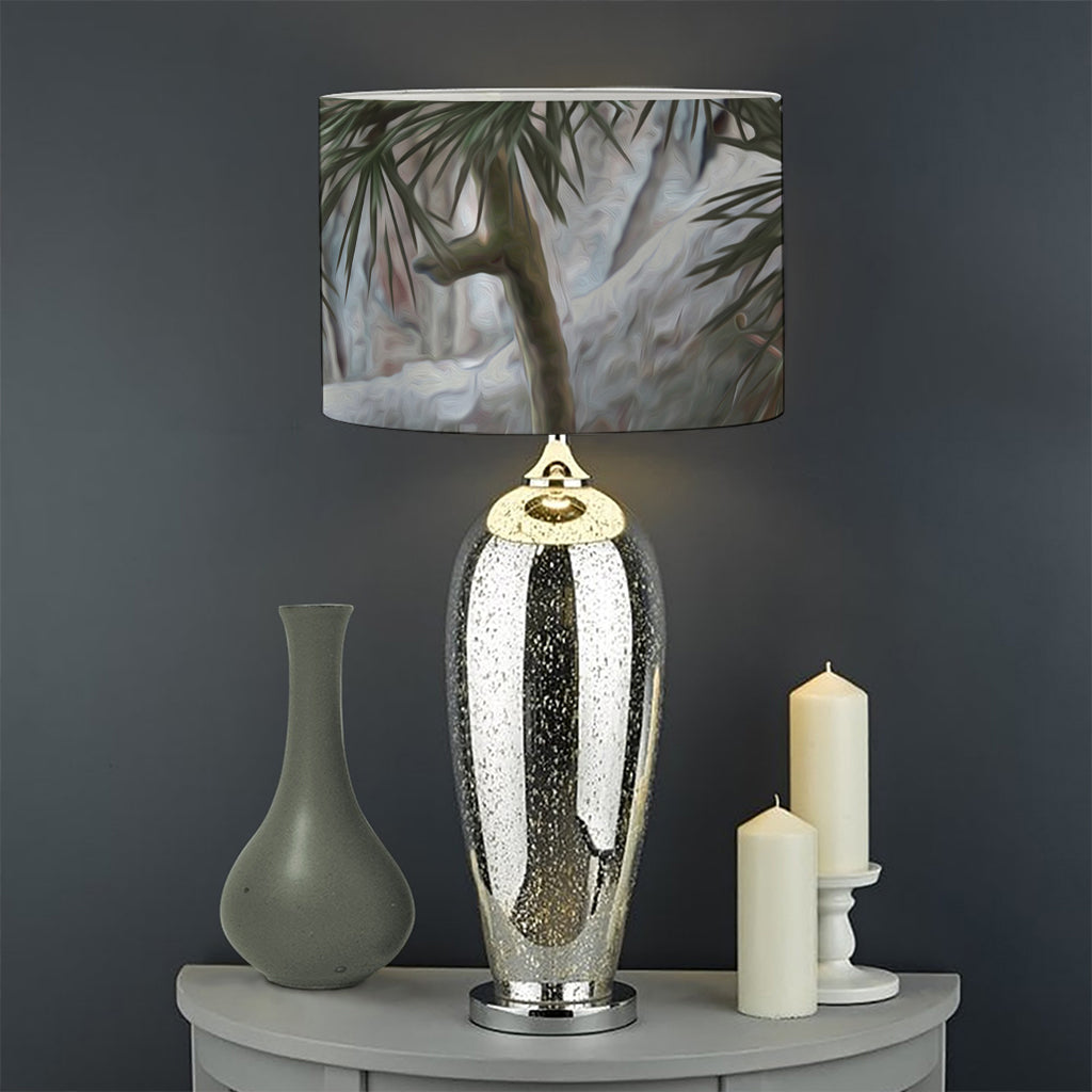 Jungle Hunting Camouflage Print Drum Lamp Shade