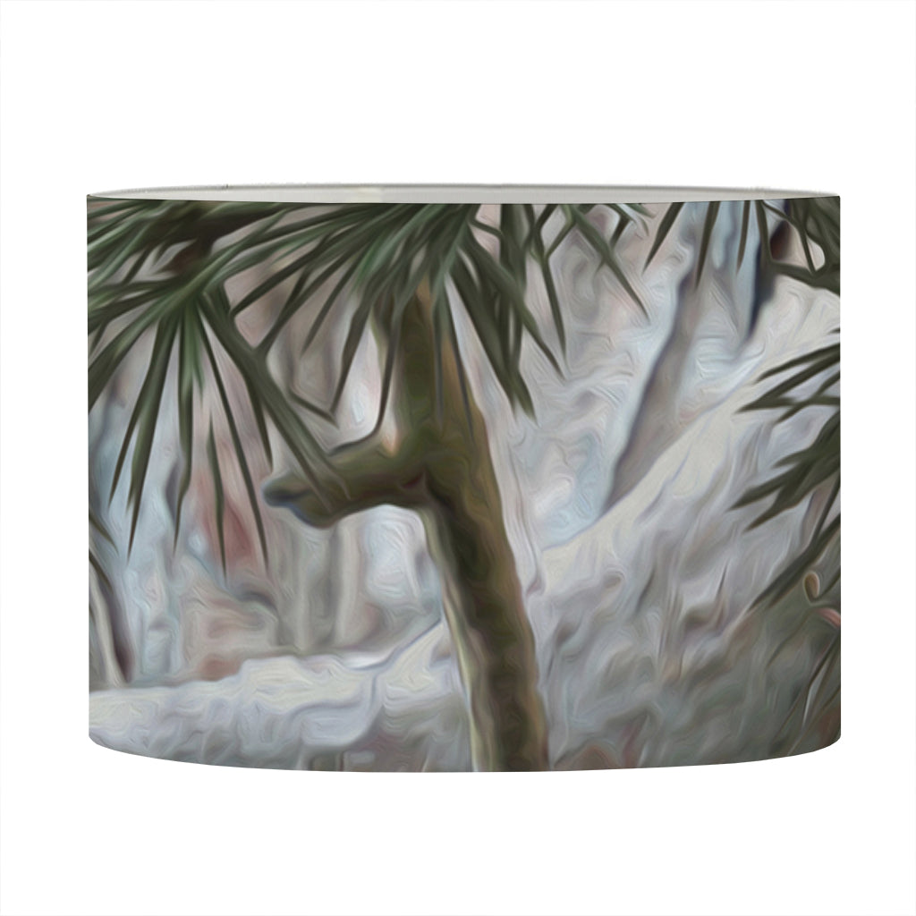 Jungle Hunting Camouflage Print Drum Lamp Shade