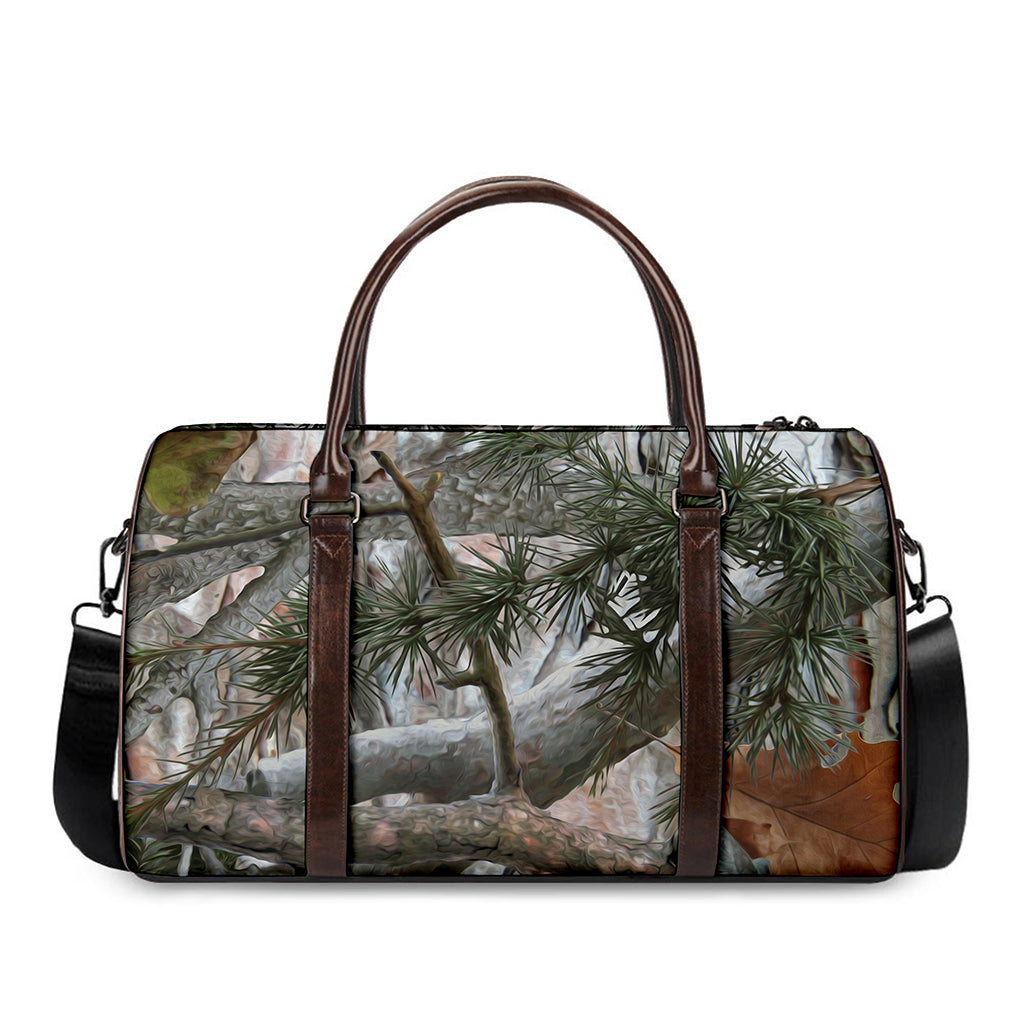 Jungle Hunting Camouflage Print Duffle Bag