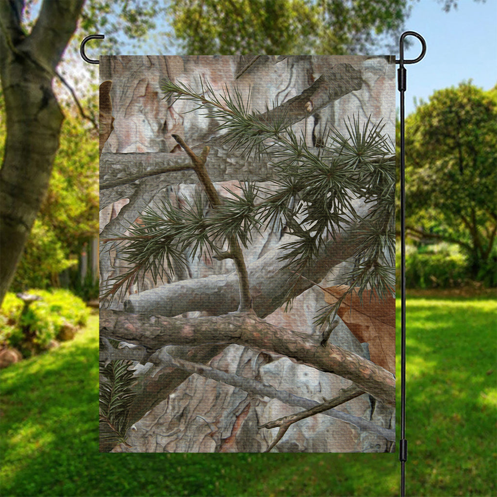 Jungle Hunting Camouflage Print Garden Flag