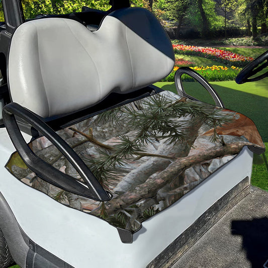 Jungle Hunting Camouflage Print Golf Cart Seat Cover