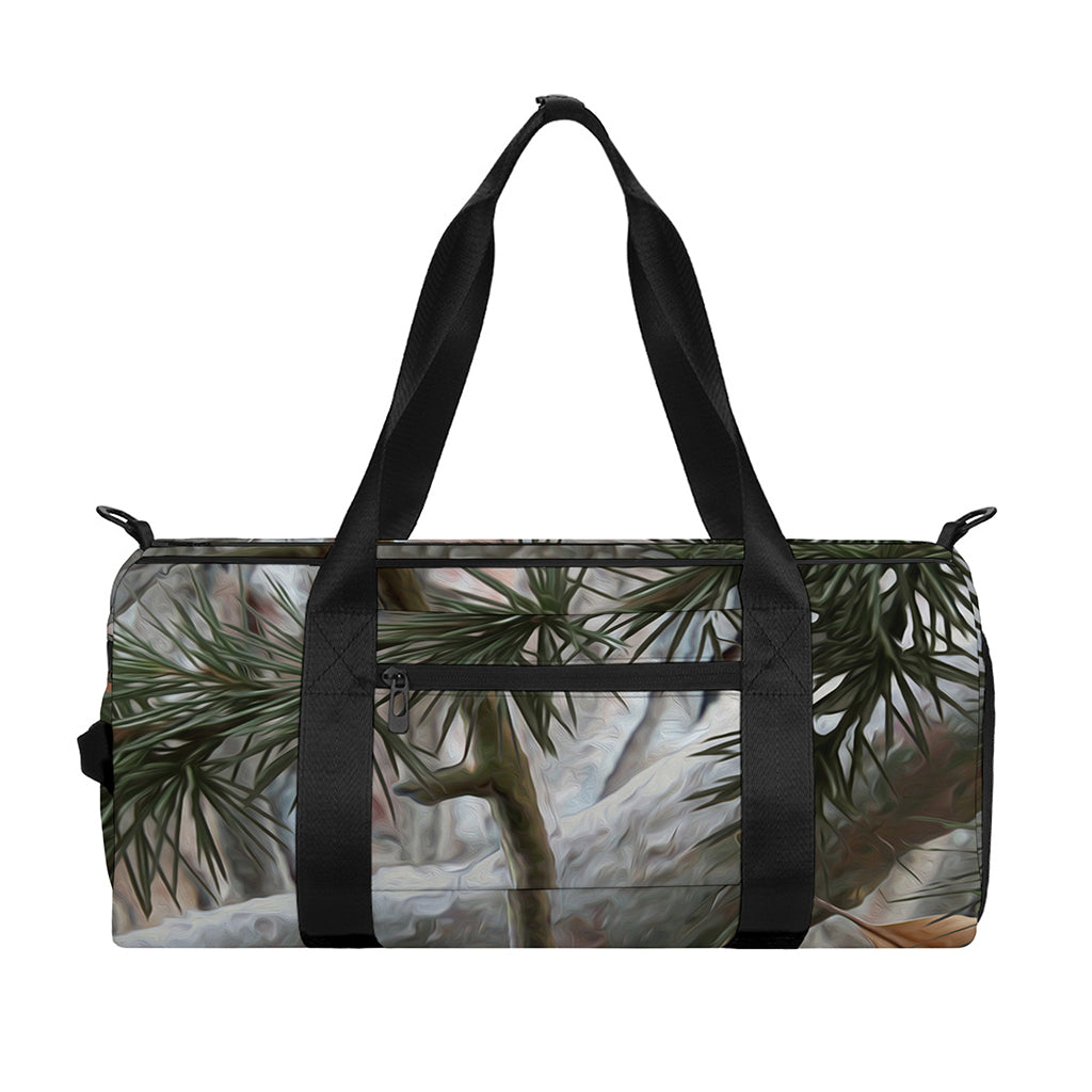Jungle Hunting Camouflage Print Gym Bag